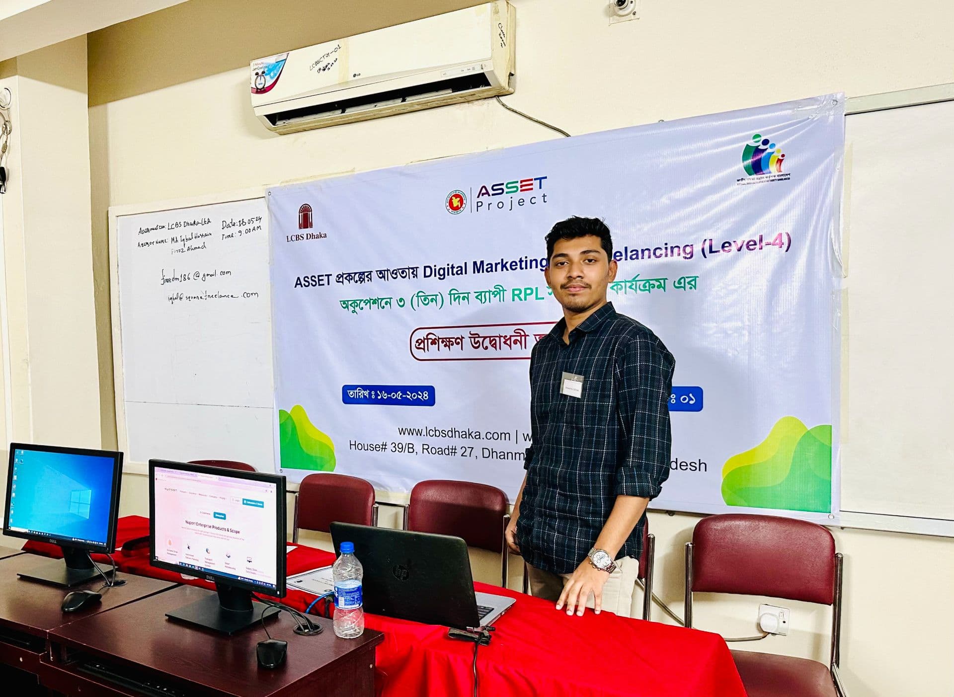 Final Day at ASSET NSDA project for level 04 Digital marketing