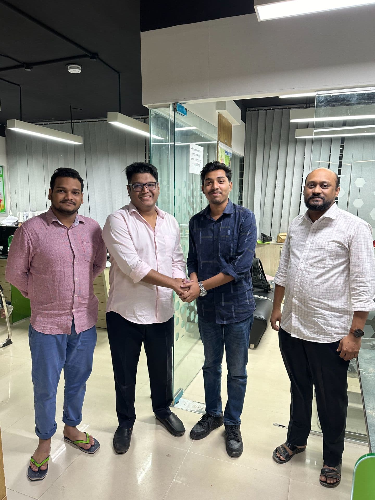 A Warm Appreciation from Khursid Alam Bank Manager NRBC