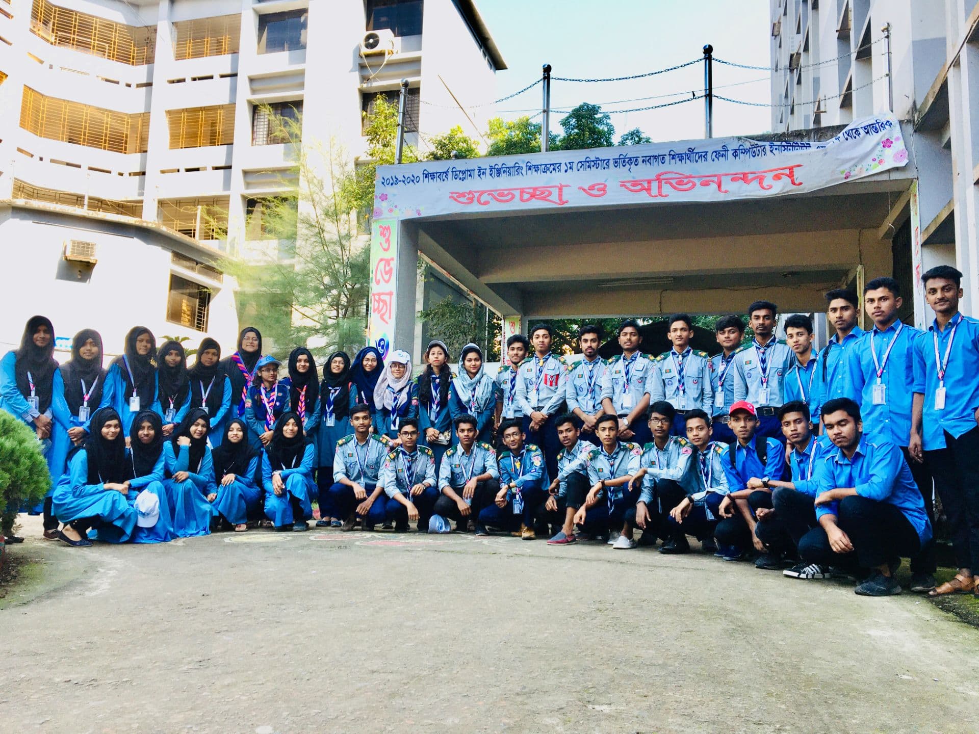 Our Whole Rover Scout Team 2019