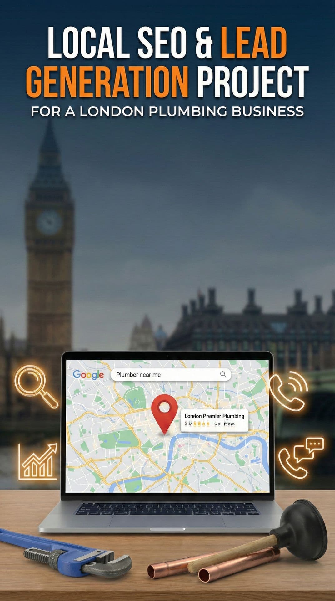 Local SEO & Lead Generation Project for a London Plumbing Business